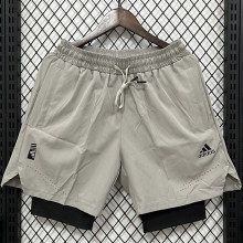 D631 AD Gray Casual Short Pants