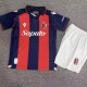 26-27 Bologna Home Kids Soccer Jersey