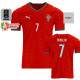 26-27 Portugal Home World Cup Legacy Ronaldo #7 Fans Soccer Jersey