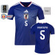 26-27 Japan Home World Cup Legacy Nagatomo #5 Fans Soccer Jersey