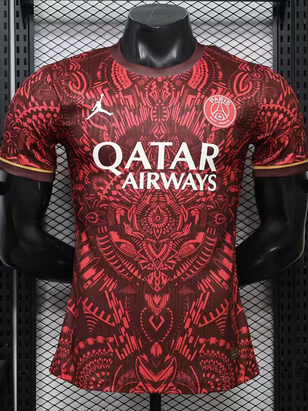 26-27 PSG Brown Red Special Edition Player Version Training shirts