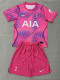 26-27 TOT Pink Goalkeeper Kids Soccer Jersey