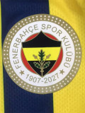 26-27 Fenerbahce Home Player Version Soccer Jersey (全广告)