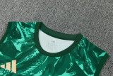 26-27 RMA Green Tank top and shorts suit