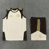 26-27 Flamengo Khaki Tank top and shorts suit