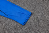 26-27 INT Fancy blue Half Pull Tracksuit #B26067(半拉链)