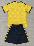 26-27 Leeds United Away Kids Soccer Jersey