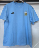 26-27 Argentina Light blue High Quality Casual T-Shirt