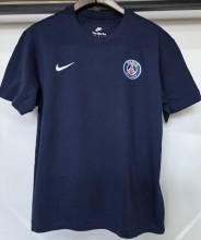 26-27 PSG Royal blue High Quality Casual T-Shirt