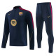26-27 BAR Royal blue Half Pull Tracksuit (半拉链)