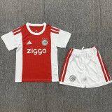 26-27 Ajax Home Kids Soccer Jersey