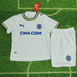 26-27 Marseille Home Kids Soccer Jersey