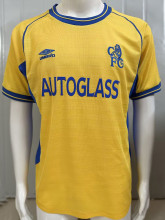 2000-2002 CHE Yellow Retro Soccer Jersey