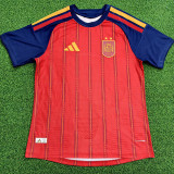 26-27 Spain Home Player Version Soccer Jersey (带2星)