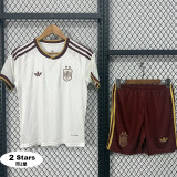 26-27 Spain Away Kids Soccer Jersey (带2星)