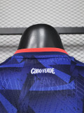 26-27 Cape Verde Home Player Version Soccer Jersey