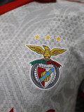 26-27 Benfica White Player Version Soccer Jersey