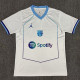 26-27 BAR White Blue Special Edition Fans Training shirts