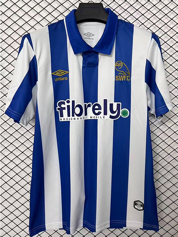 26-27 Sheffield Wednesday Home Fans Soccer Jersey