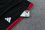 26-27 Man Utd Black Red Jacket Tracksuit