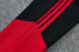 26-27 Man Utd Black Red Jacket Tracksuit
