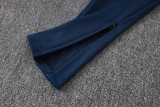 26-27 England Royal blue Half Pull Tracksuit (半拉链)