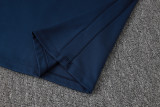 26-27 England Royal blue Half Pull Tracksuit (半拉链)