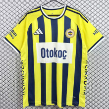 26-27 Fenerbahce Home Fans Soccer Jersey (全广告)