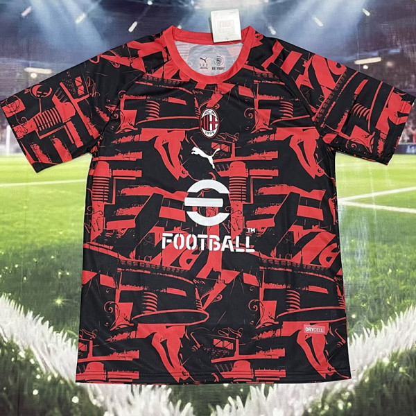 26-27 ACM Red Black Training shirts
