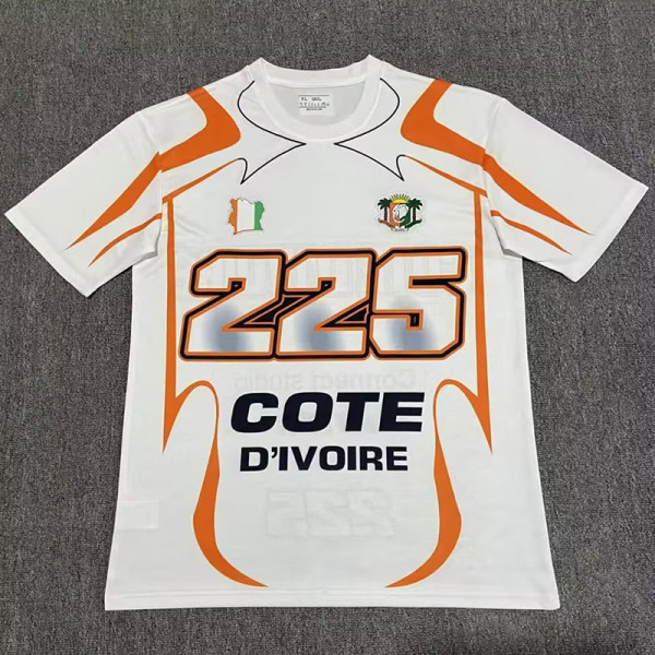 26-27 Ivory Coast White 225 Special Edition Training shirts