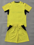26-27 Marseille Yellow Goalkeeper Kids Soccer Jersey