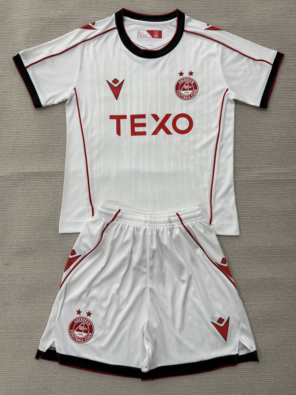 26-27 Aberdeen Away Kids Soccer Jersey