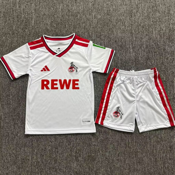 26-27 Koln Home Kids Soccer Jersey