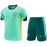 26-27 Brazil Jordan Light green Training Short Suit