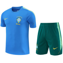 26-27 Brazil Light blue Training Short Suit