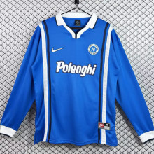 1997-1998 Napoli Home Long Sleeve Retro Soccer Jersey (长袖)