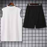 26-27 PSG White Tank top and shorts suit