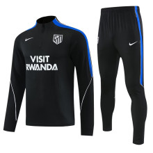 26-27 ATM Black Half Pull Tracksuit (半拉链)