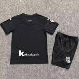 26-27 Real Sociedad Away Kids Soccer Jersey