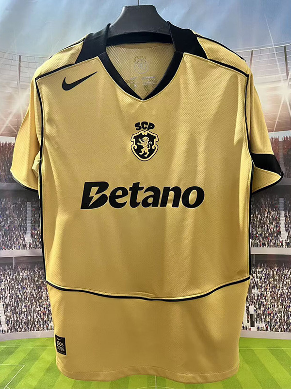 26-27 Sporting Lisbon Away Fans Soccer Jersey