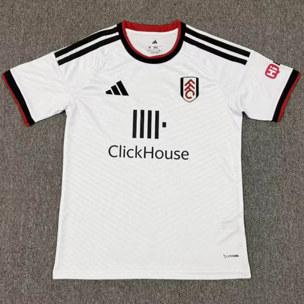 26-27 Fulham Home Fans Soccer Jersey