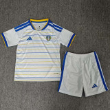 26-27 Leeds United Home Kids Soccer Jersey