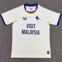 26-27 Cardiff City Away Fans Soccer Jersey