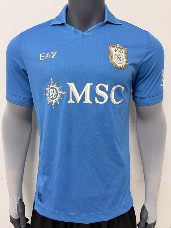 26-27 Napoli Home Player Version Soccer Jersey