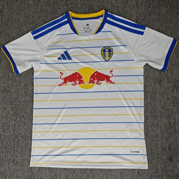 26-27 Leeds United Home Fans Soccer Jersey