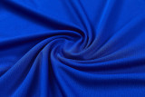 26-27 France Fancy blue Tank top and shorts suit