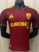 26-27 Roma Home Player Version Soccer Jersey
