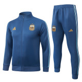 26-27 Argentina Gray Blue Jacket Tracksuit #A26080