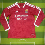 26-27 Benfica Home Long Sleeve Soccer Jersey (长袖)