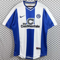 1999-2000 Hertha BSC Home Retro Soccer Jersey